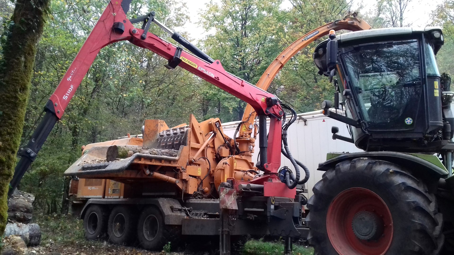 Déchiqueteuse motorisée Valormax Noremat Jenz 13